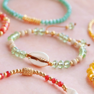 Inspirationsets Trendige Ideen für Armbänder mit Top-Facettenperlen