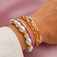 Inspirationsets Designschmuck mit Perlenimitaten
