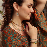 Inspirationsets Sommerschmuck-Inspiration im New Bohemian-Stil
