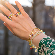 Inspirationsets Schmuckinspiration fuer Boho-Schmuck