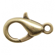 Karabiner Verschluss Design quality 23mm Antik bronze (Nickelfrei)