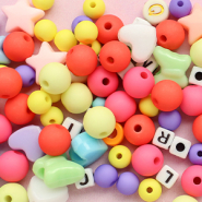 Inspirationsets Sommerliche Vibes mit unseren neuen Acrylperlen!