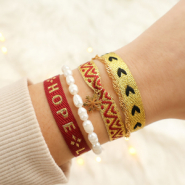 Inspirationsets Lassen Sie sich inspirieren! Schmuckband mit Text im Rampenlicht 