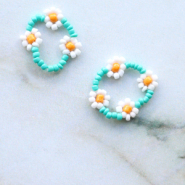 DIY Tutorial - Perlen Blume mit Rocailles - Machen Sie Ihren eigenen Schmuck