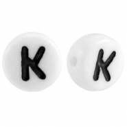 Acryl Buchstabe K Weiss