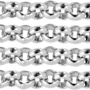 Zubehör aus Stainless Steel - Rostfrei Stahl Gliederkette 2mm Silber