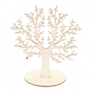 Schmuck Display Baum Holz Natural (natürliche Farbe Holz)