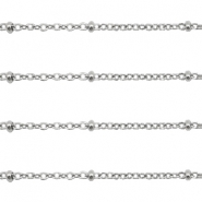 Zubehör aus Stainless Steel - Rostfreiem Stahl Gliederkette 1.4mm Silber