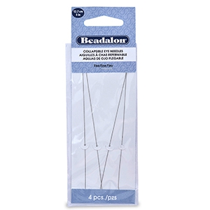 F&auml;delnadel flexibel 12.7cm Beadalon Silber