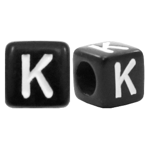 Acryl Buchstaben K Schwarz