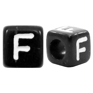 Acryl Buchstaben F Schwarz