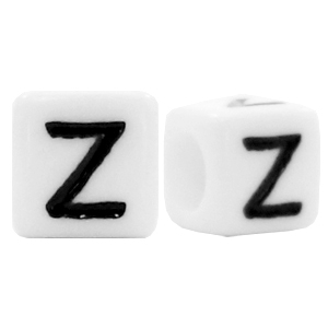 Acryl Buchstaben Z Weiss
