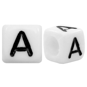 Acryl Buchstaben A Weiss