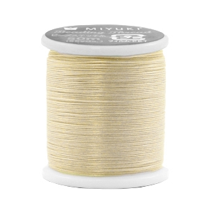 Miyuki Kordel beading Champagne gold