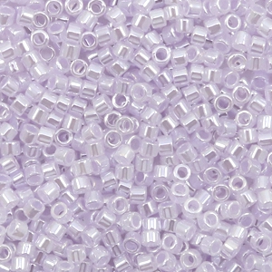 Miyuki Perlen 11/0 delica's Ceylon pale violet
