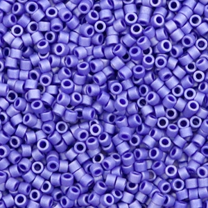 Miyuki Perlen 11/0 delica's Opaque matte luster cobalt DB-361