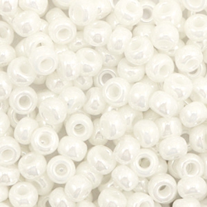 Miyuki 6/0 Rocailles Ceylon ivory pearl 6-591