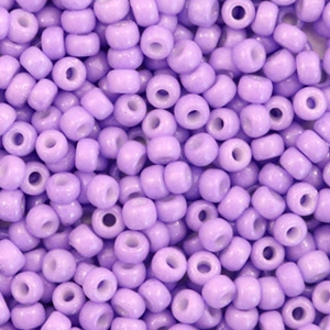 Miyuki 8/0 Rocailles Duracoat opaque columbine purple 8-4488