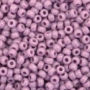 Miyuki 8/0 Rocailles Opaque mauve purple 8-410