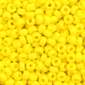 Miyuki 8/0 Rocailles Opaque yellow 8-404