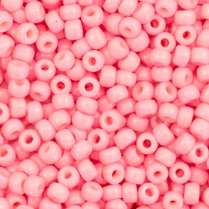 Miyuki 8/0 Rocailles Duracoat opaque lychee pink 8-4463