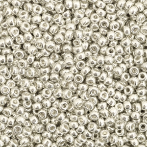 Miyuki 11/0 Rocailles Galvanized silver 11-1051
