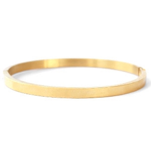 Stainless Steel - Rostfrei Stahl Armb&auml;nder Gold