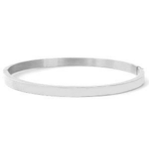 Stainless Steel - Rostfrei Stahl Armb&auml;nder Silber