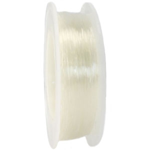 Schmuckdraht Elastisch 0.8mm transparent