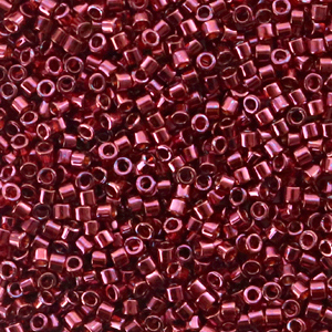 Miyuki Perlen 11/0 delica's Gold luster wine red DB-116