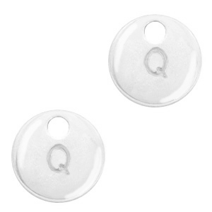 Anh&auml;nger Metall Basic quality Initiale Q Antik silber (Nickelfrei)
