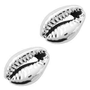 Perle Muschel Spezial Kauri Antique silver
