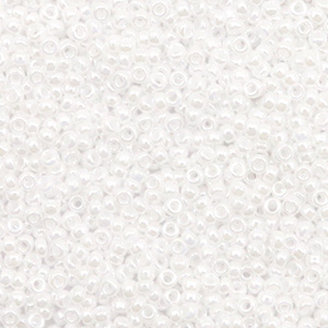 Miyuki 15/0 Rocailles Ceylon white pearl 15-420