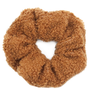 Haargummi Teddy Brown