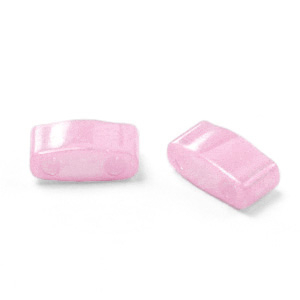 Miyuki Perlen 5x2.3mm half tila Opaque luster antique rose HTL-599