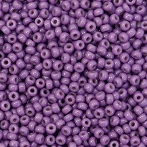 Miyuki 11/0 Rocailles Duracoat opaque anemone purple 11-4490