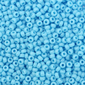 Miyuki 11/0 Rocailles Opaque turquoise blue 11-413