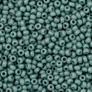Miyuki 11/0 Rocailles Duracoat opaque eucalyptus green 11-4481