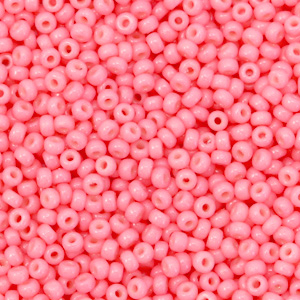 Miyuki 11/0 Rocailles Duracoat opaque lychee pink 11-4463