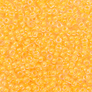 Miyuki 11/0 Rocailles Luminous yellow orange 11-1121