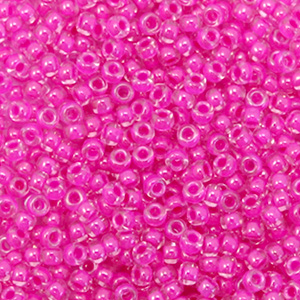 Miyuki 11/0 Rocailles Inside color luster fuchsia 11-209