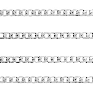 Zubeh&ouml;r aus Stainless Steel - Rostfreiem Stahl Gourmet Gliederkette Silber