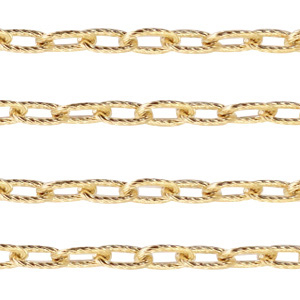 Zubeh&ouml;r aus Stainless Steel - Rostfreiem Stahl Gliederkette Ankerkette Gold