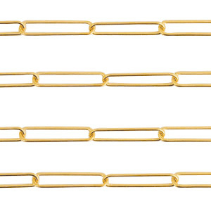 Zubeh&ouml;r aus Stainless Steel - Rostfreiem Stahl Gliederkette Gold