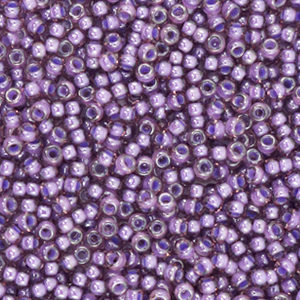 Miyuki 11/0 Rocailles Fancy lined lavender purple 11-2264