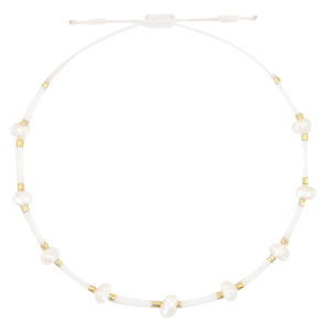 Fussketten Pearl Miyuki White