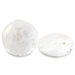 BQ S&uuml;sswasser Perlen coin Pearl white
