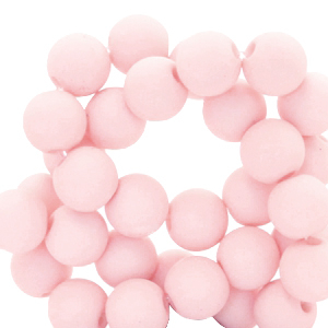 4 mm Perlen aus Acryl Rose tan