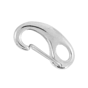 Zubeh&ouml;r aus Stainless Steel - Rostfreiem Stahl Karabinerverschluss 16mm Silber