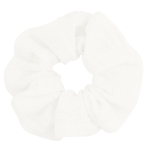 Haargummi woven White